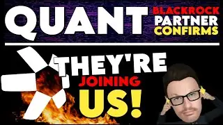 🚨 QUANT | THEY'RE JOINING US❗LARGE tx's, BLACKROCK ➡️ QUANT 👀 