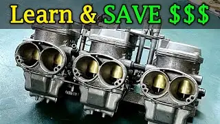 Kawasaki Z1300 - Learn how to take carburettors apart for cleaning.