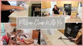 Kitchen Clean With Me | Cleaning Motivation | Collab with Hey It's Mandy