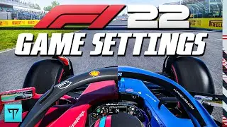 My F1 22 Wheel Settings & Camera Settings