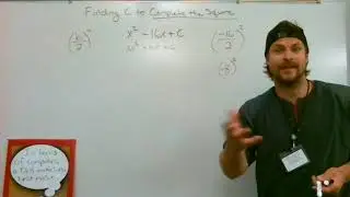 Find C to Create a Perfect Square Trinomial