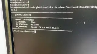 NanoPi NEO Air GPU Mali test