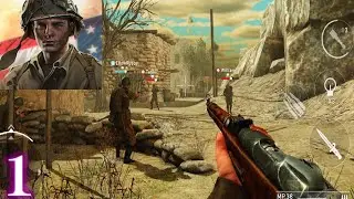 Ghosts of War: WW2 Shooting Game - Gameplay Walkthrough Part 1 (Android,ios)