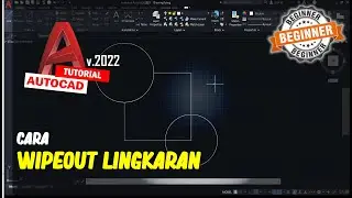 AutoCAD Cara Membuat Wipeout Lingkaran