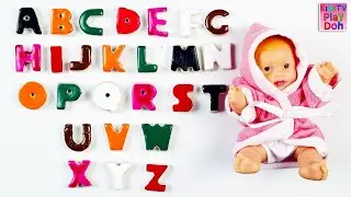 Learn Alphabets A to Z with Play Doh for Kids