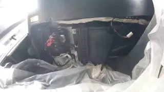 How to change cabin filter Mercedes ML