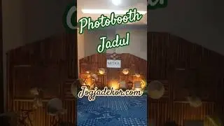 Photobooth Bambu #photobooth #kreasibambu #dekorbambu