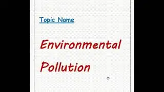 CBSE Class 12th Chemistry Project File Environmental Pollution
