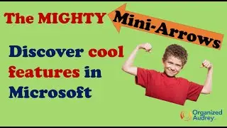 Microsoft Features with Mini Arrows