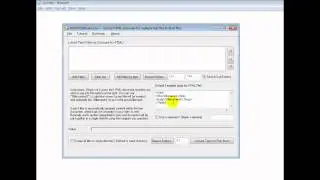 How to Text to HTML converter for multiple text files to html files