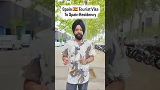 Convert Schengen Tourist Visa To Spain 🇪🇸 Residency