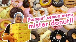 nyobain 29 rasa mister donut
