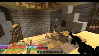 Minecraft - Silah Oyunu (GunGame) - Bölüm 1 - silahlar süper laa :D