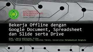 Bekerja Offline di Google Documents Spreadsheet dan Slide