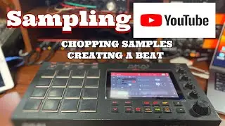 Sampling Music from YouTube, Chopping Samples into a Drum Beat