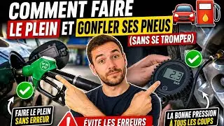 How to fill up and inflate your tires (WITHOUT making mistakes) 🚗⛽️