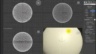 (3ds max tutorial)make a golf ball