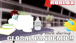 How to be safe during QUARANTINE! (Roblox Informative video)