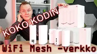 Huawei WiFi Mesh 7 ja Mesh 3 unboksaus & esittely