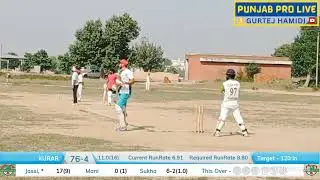 JASSI WAZIDKE_KHURD,POWER HITTING, OLD IS GOLD, MEHAL KALAN LEATHER CRICKET CUP 2024
