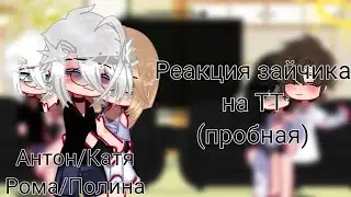 •|Реакция зайчика на ТТ|• (Катон, Ролина)