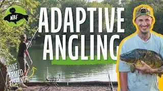 Could you fish with just one arm?? | Adaptive Carp Fishing