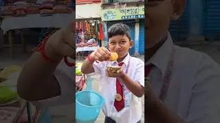 Golgappa Eating 😍 Champs#shorts #streetfood #food