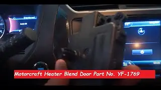 2016 Ford Explorer Heater Blend Door Repaired!