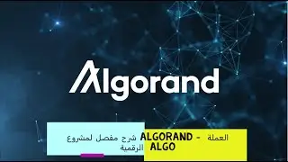 شرح مفصل لمشروع Algorand -  العملة الرقمية  Algo