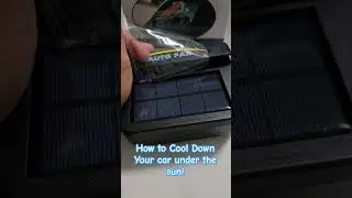 Solar Powered Fan #carfans #coolgadgets #hotsummer #gadgets #gadgetsshorts #autofan #autocool