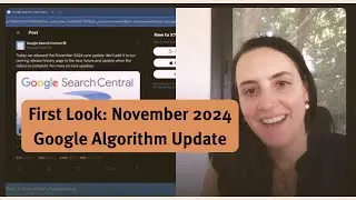 November 2024 Google Core Algorithm Update [First Look]
