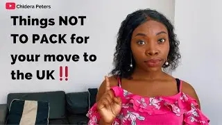 Things NOT to pack when moving to the UK
