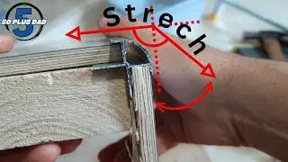 Making A 90 degree Trim Wider, Easy Hack!