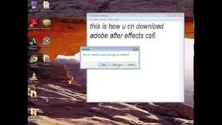 how to download after effects cs6