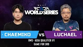 WC3 - RWS Asia Qualifier #1 - Decider: [HU] Chaemiko vs. LuChaeL [UD]
