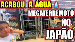 ALERTA !!! MEGATERREMOTO NO JAPÃO!!! , ACABOU A ÁGUA NOS SUPERMERCADOS, E AGORA?