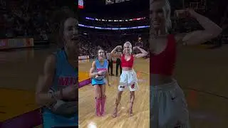 Chelsea Green and Maxxine Dupri Arrived at Miami Heat Game