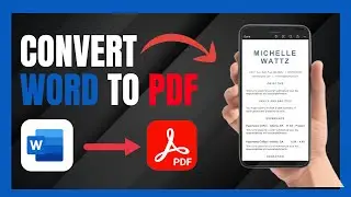 How to Convert Word to PDF on iPhone (Free & Easy!)