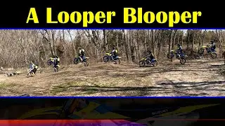 Dirtbike Fail - Looper Blooper - Looped it out on a RMZ450