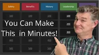 How to Create an Interactive Jeopardy Game | with FREE Template!