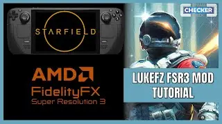 STARFIELD | FSR 3 Frame Generation LUKEFZ MOD | STEAM DECK OLED Installation | Tutorial | GAMEPLAY