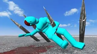 Dynamic NPCs Fight in Realistic Simulations! (with Active Ragdoll Physics)