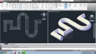 AutoCAD - 3D Modeling Basics #9 - Sweep - Brooke Godfrey