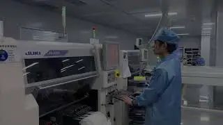 Saswell's factory in China utilizes automated production lines.