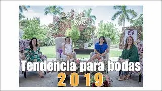 tendencia en bodas 2019