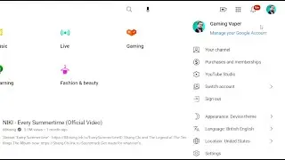 Cum schimbi locația pe youtube