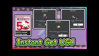 [ FREE UGC! ] Hello Kitty Cafe Op Script Instant Unlock 🔥