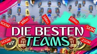 FIFA 19: Die BESTEN FUT CHAMPIONS TEAMS I 50K I 100K I 250K I 500K I 750K I 1KK I 2KK I 3KK