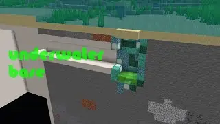 Making a Secret Underwater Base with Command Blocks!