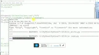 file handling part 2 text file write & append in python by Monika , PGT(CS)